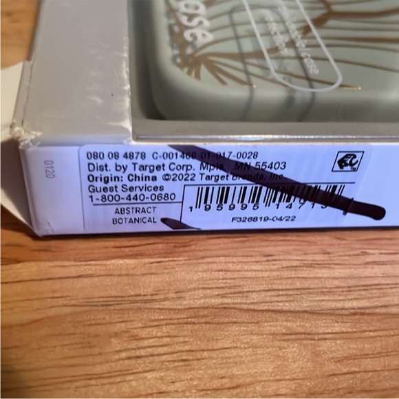 Heyday iPhone 13 Pro Phone Case Cover Green Gold Print Abstract Botanical - Picture 4 of 4